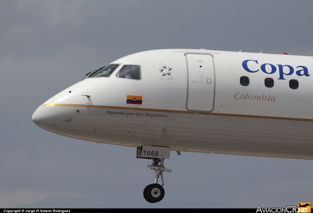 HP-1566CMP - Embraer 190-100IGW - Copa Airlines