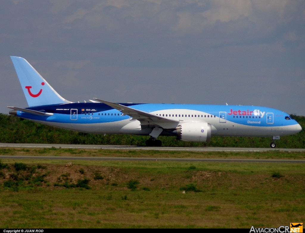 OO-JDL - Boeing 787-8 Dreamliner - Jetairfly (TUI Airliners Belgium)