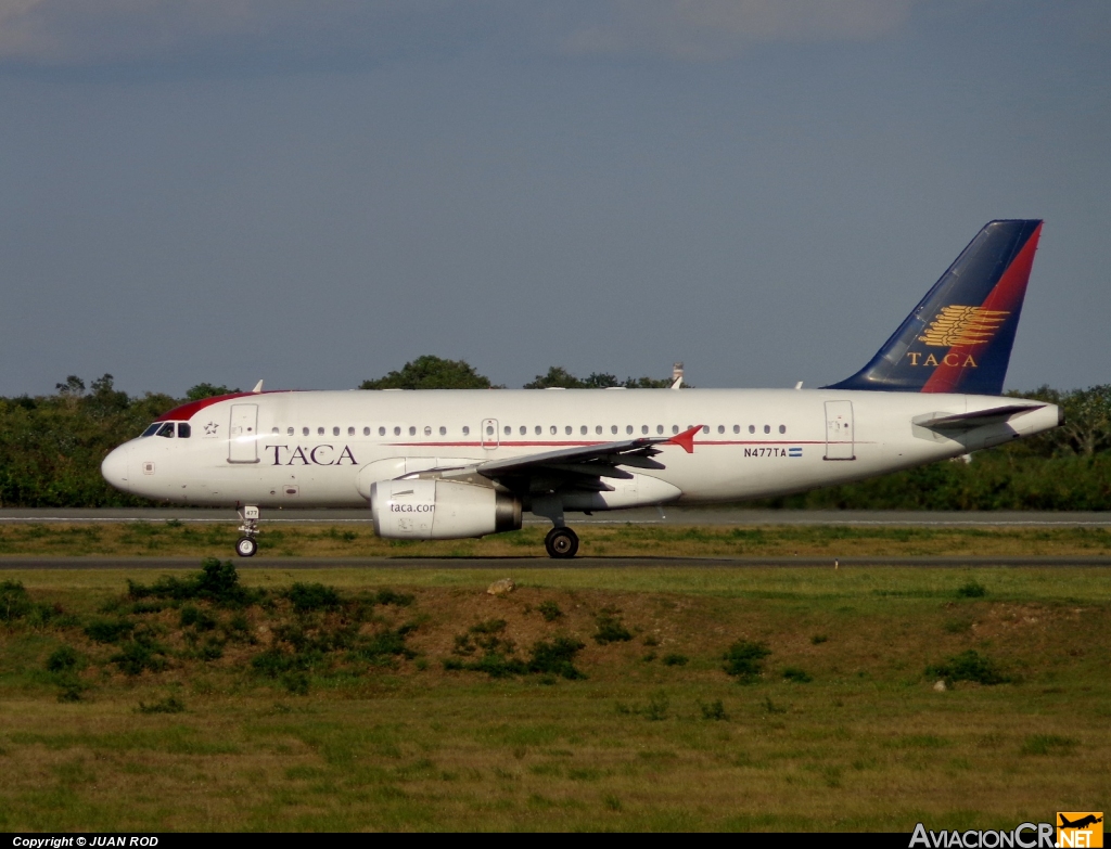 N477TA - Airbus A319-132 - TACA