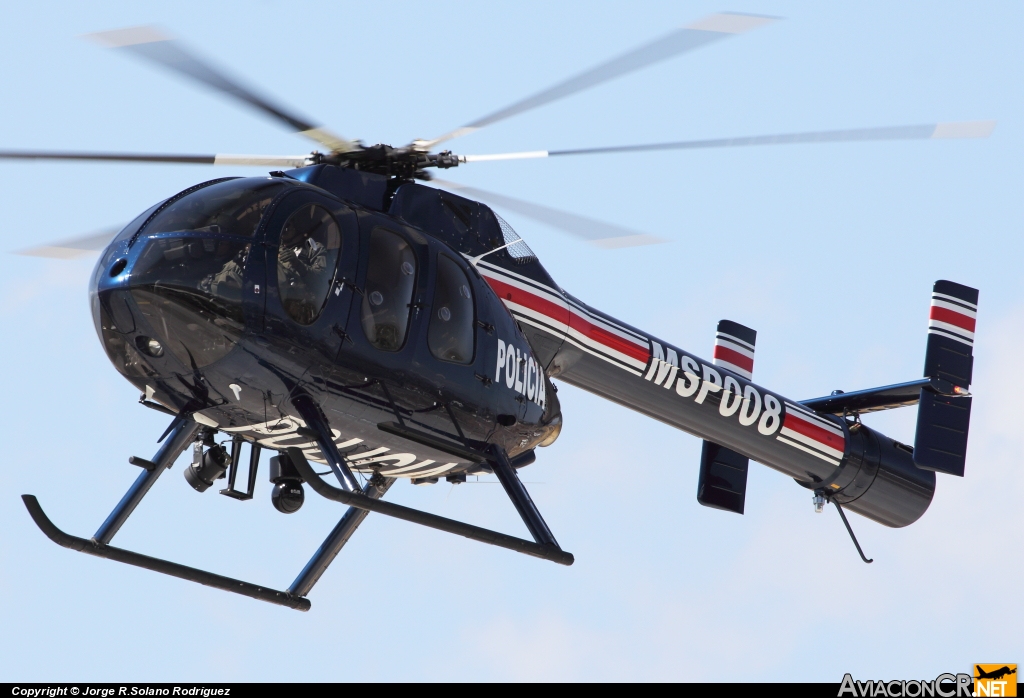 MSP008 - McDonnell Douglas MD-600N - Ministerio de Seguridad Pública - Costa Rica