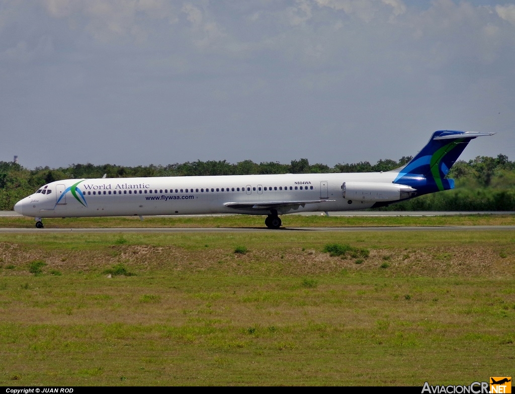 N804WA - McDonnell Douglas MD-83 (DC-9-83) - World Atlantic Airlines
