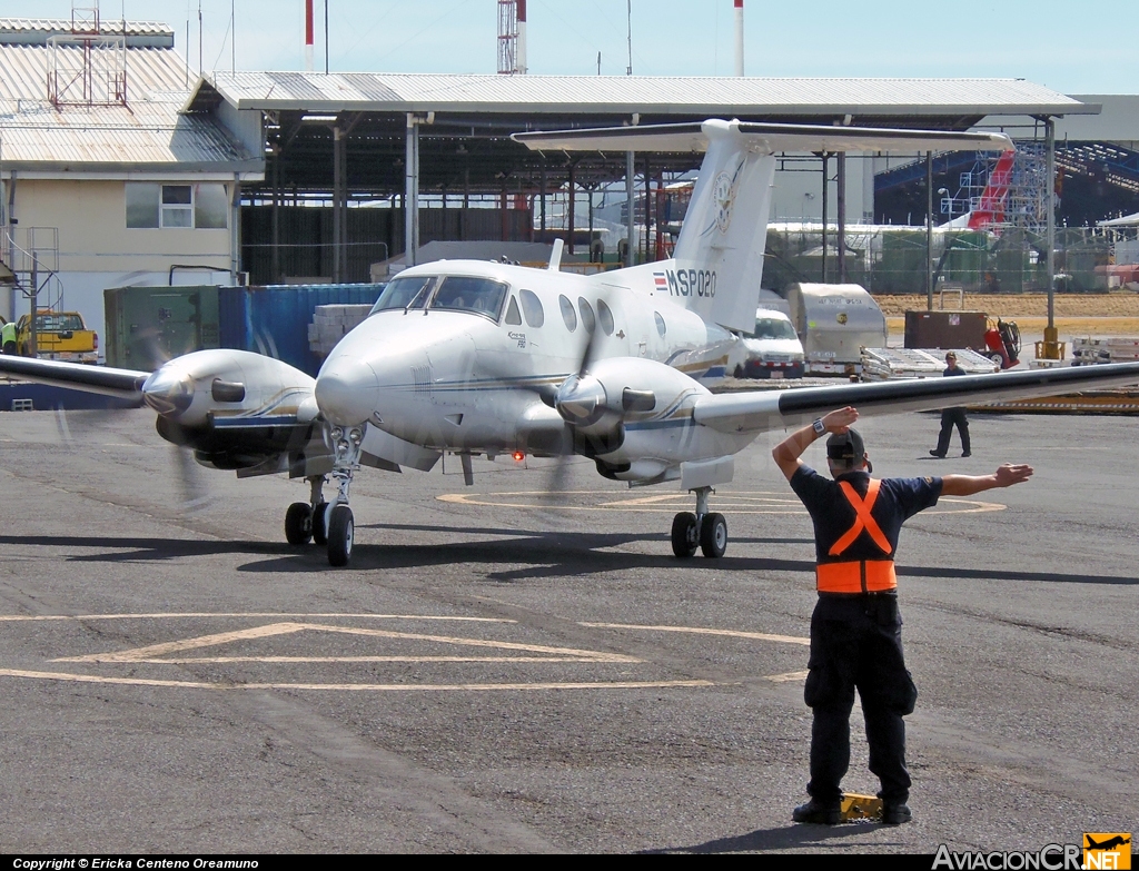 MSP020 - Beechcraft F90-1 King Air - Ministerio de Seguridad Pública - Costa Rica