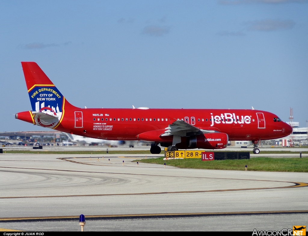 N615JB - Airbus A320-232 - Jet Blue