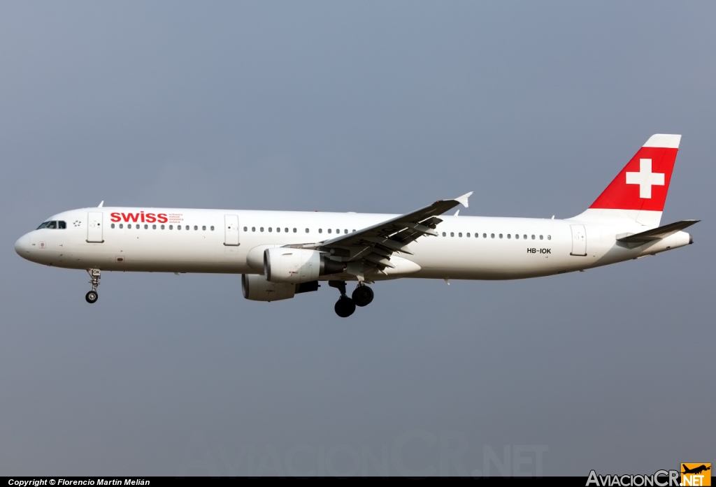 HB-IOK - Airbus A321-111 - SWISS