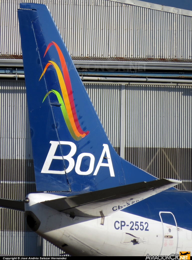 CP-2552 - Boeing 737-3M8 - Boliviana de Aviación (BoA)