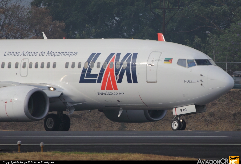 N855AM - Boeing 737-752 - LAM Mozambique