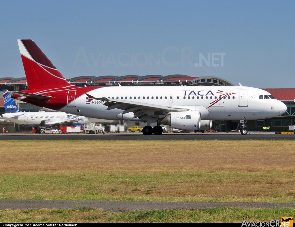 N990TA - Airbus A319-112 - TACA
