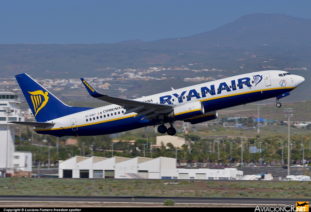 EI-DWT - Boeing 737-8AS - Ryanair