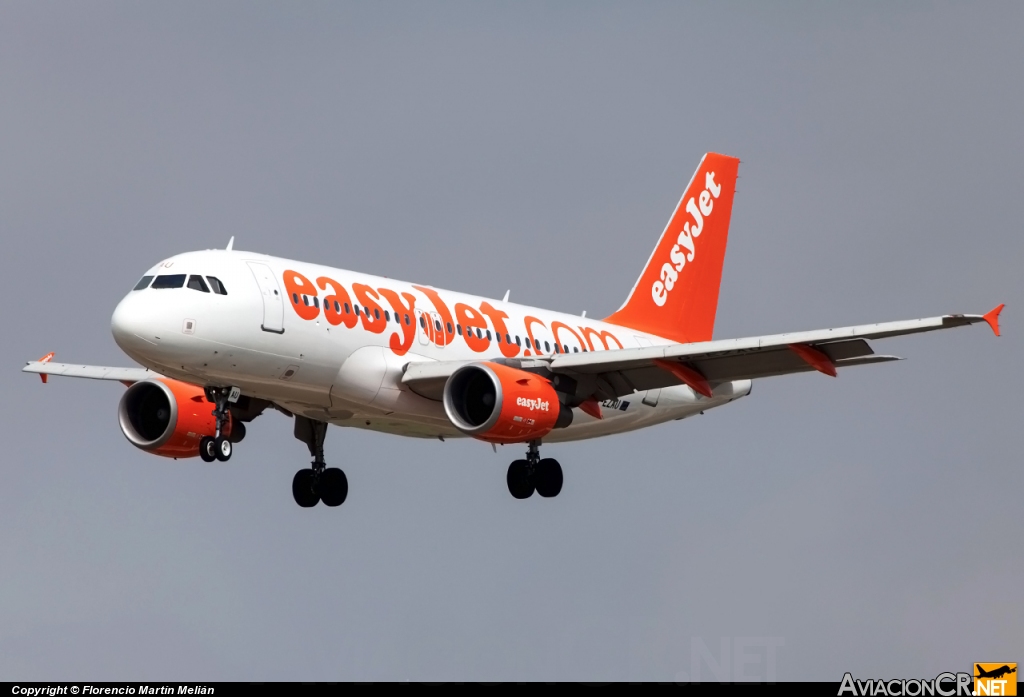 G-EZAU - Airbus A319-111 - EasyJet Airline