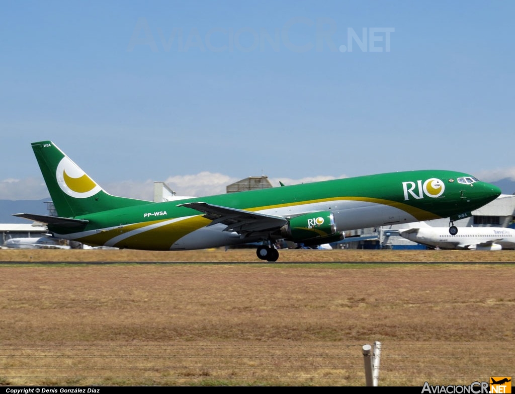 PP-WSA - Boeing 737-4Q8 - Rio Linhas Aereas