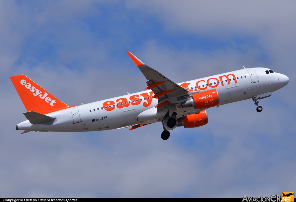 G-EZWM - Airbus A320-214 - EasyJet