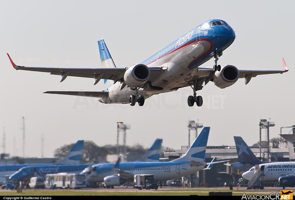 LV-CDZ - Embraer 190-100IGW - Austral Líneas Aéreas