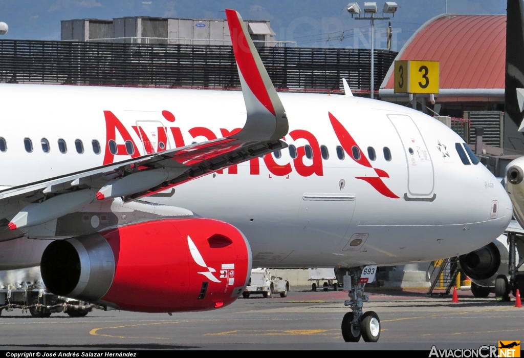 N693AV - Airbus A321-231 - Avianca