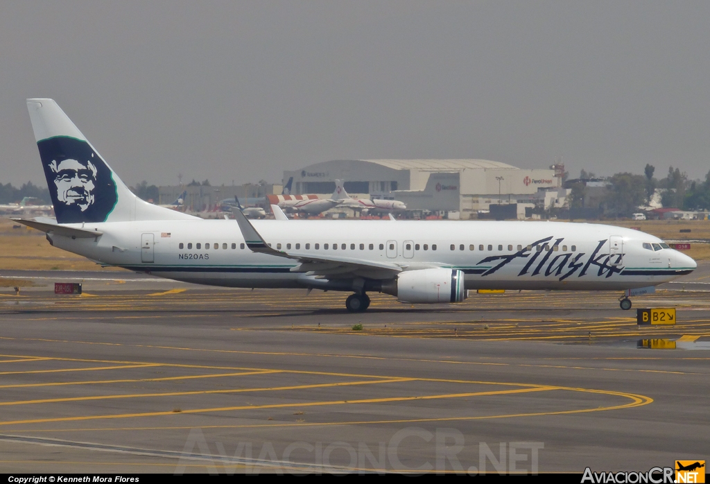 N520AS - Boeing 737-890(WL) - Alaska Airlines