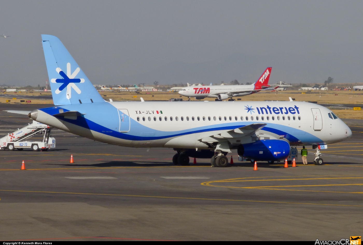 XA-JLV - Sukhoi Superjet 100-95B - Interjet
