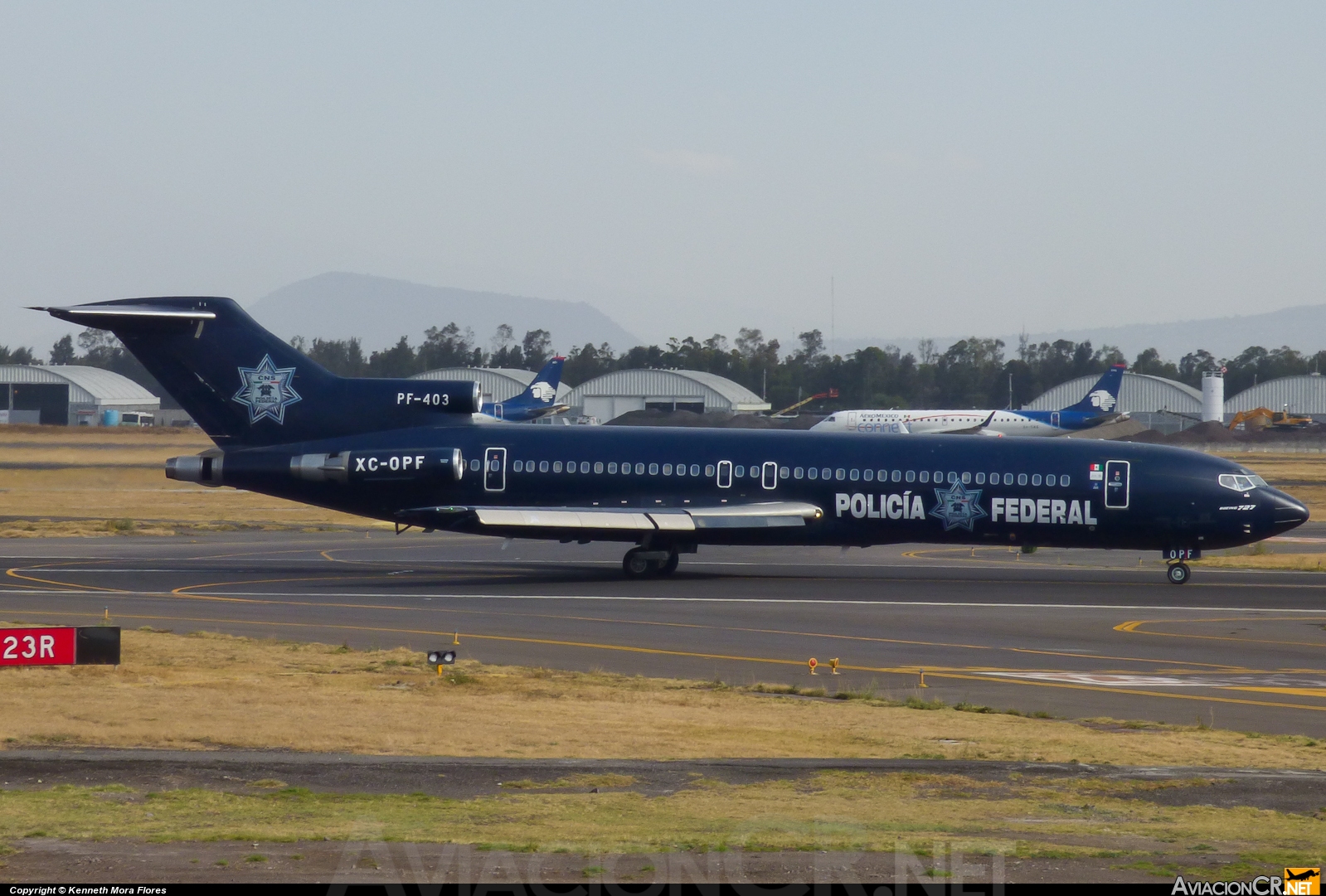 XC-OPF - Boeing 727-264(Adv) - Policia Federal Preventiva (PFP) - Mexico