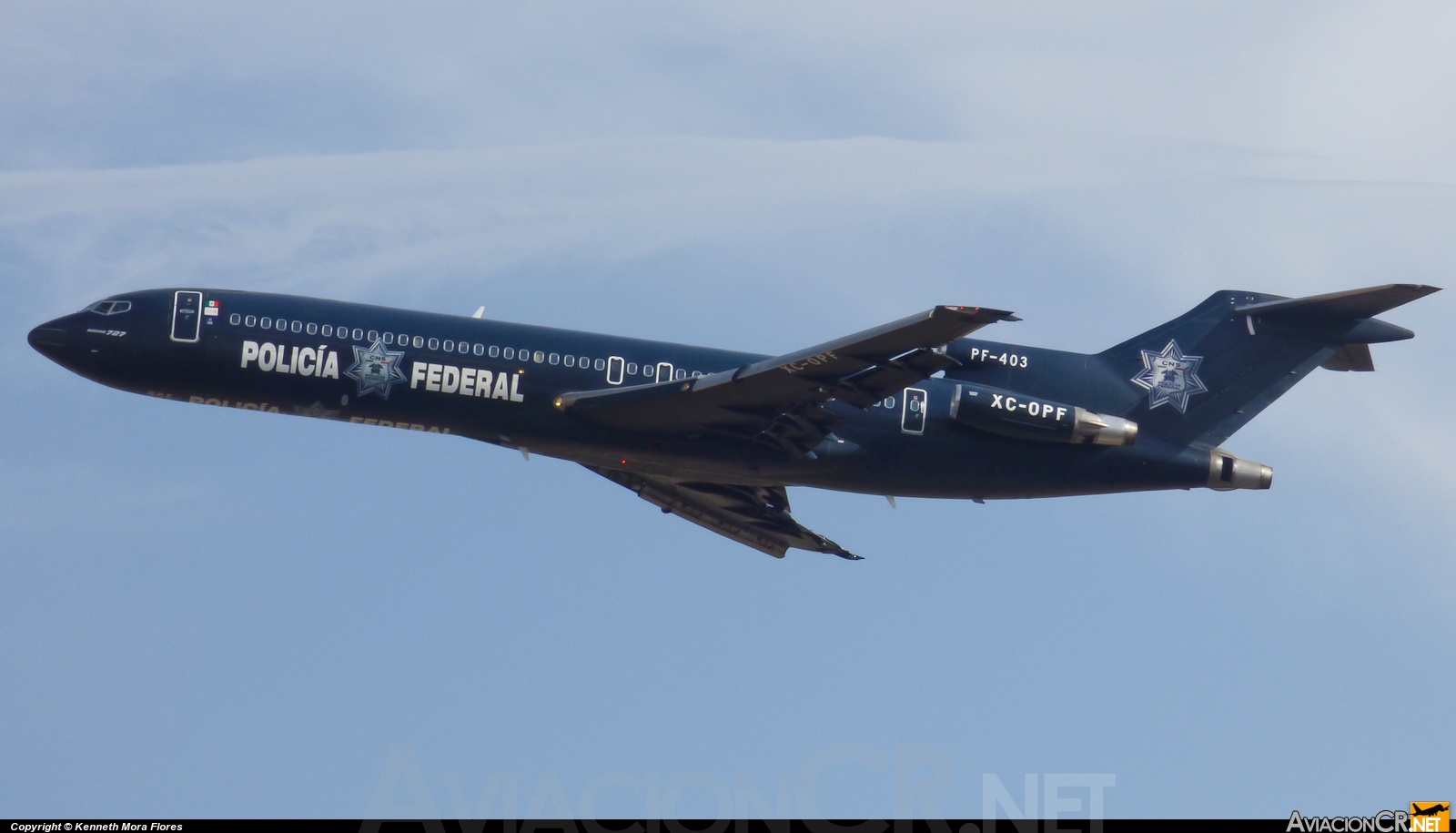 XC-OPF - Boeing 727-264(Adv) - Policia Federal Preventiva (PFP) - Mexico