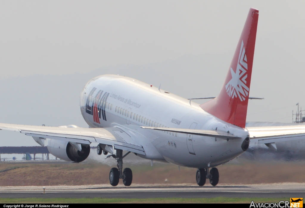 N855AM - Boeing 737-752 - LAM Linhas Aéreas de Mocambique