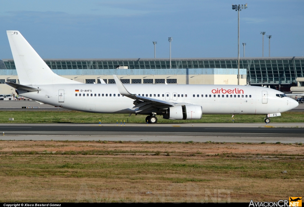 D-AHFS - Boeing 737-8K5 - Air Berlin (TUIfly)