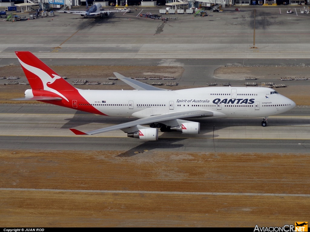 VH-OEJ - Boeing 747-438/ER - Qantas