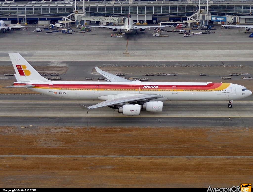 EC-IZY - Airbus A340-642 - Iberia