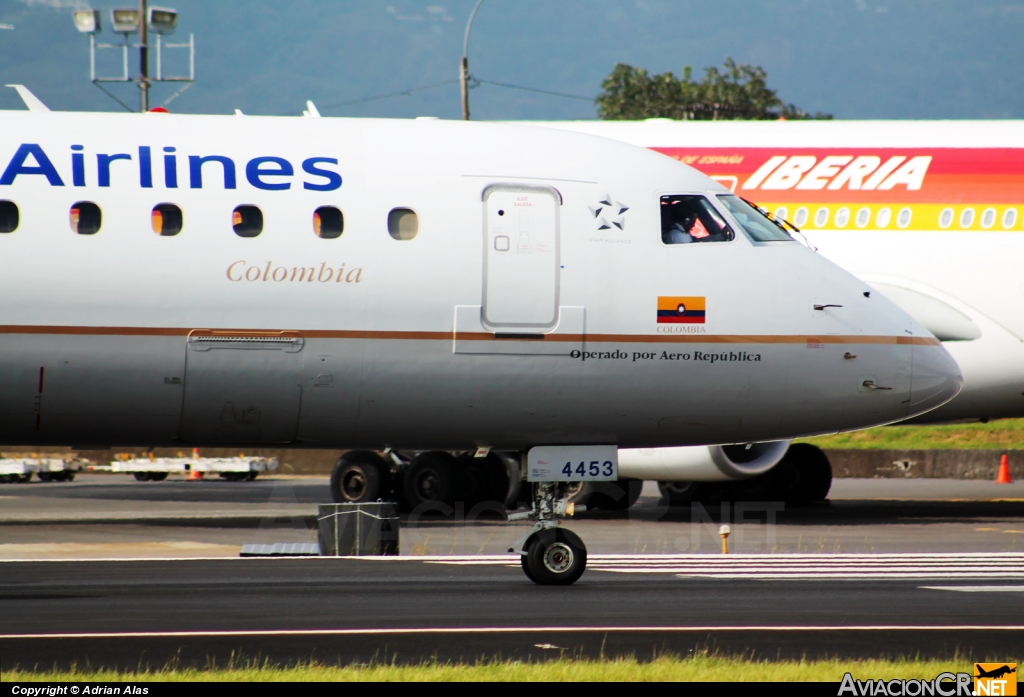 HK-4453 - Embraer ERJ-190-100AR - AeroRepublica