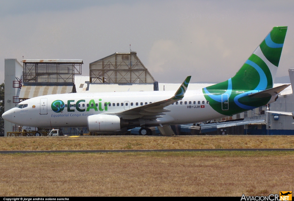 HB-JJH - Boeing 737-752 - ECair - Equatorial Congo Airlines