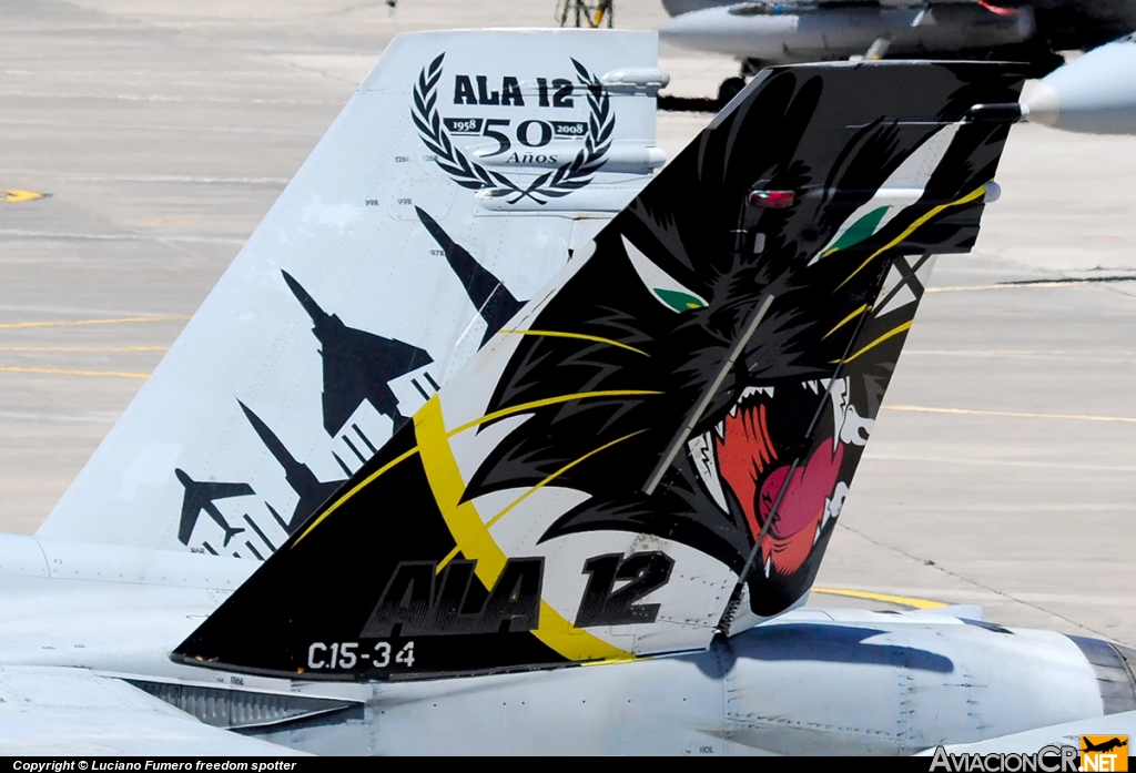 C.15-34 - McDonnell Douglas F18A Hornet - Ejercito del Aire Español
