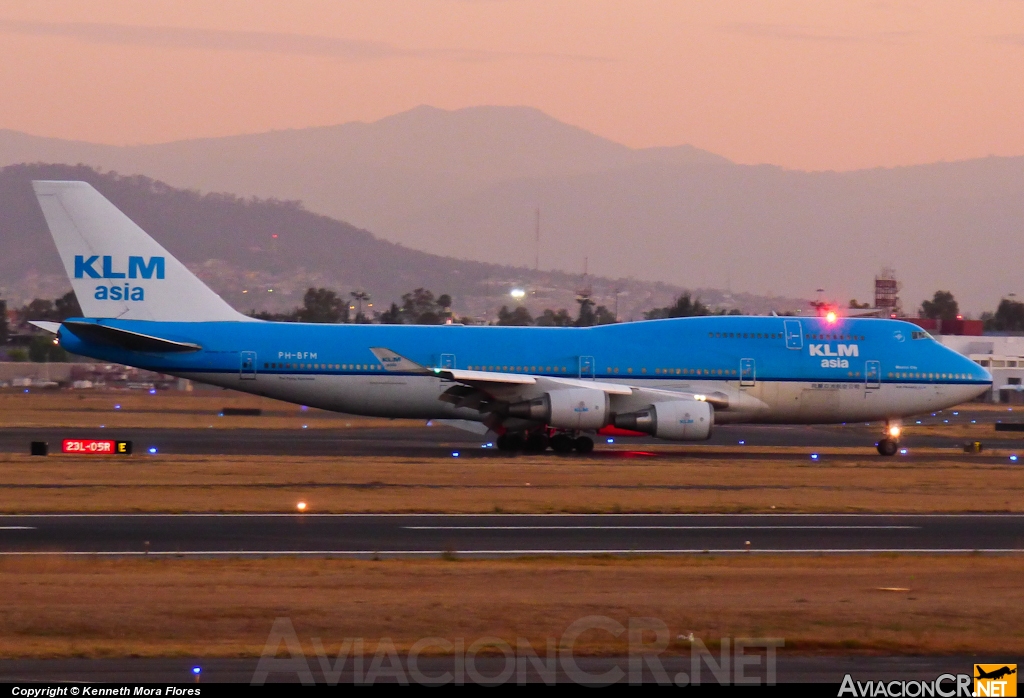 PH-BFM - Boeing 747-406M - KLM Asia