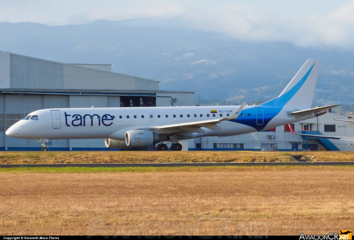 HC-CGF - Embraer 190-100LR - TAME