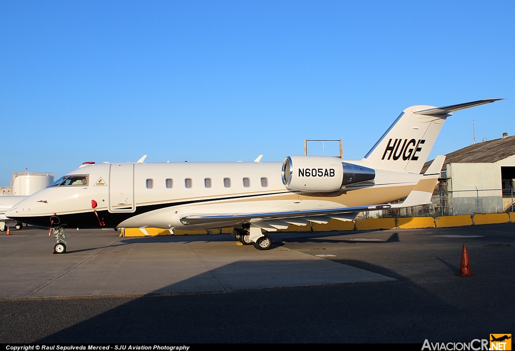 N605AB - Bombardier CL-600-2B16 Challenger 605 - Privado