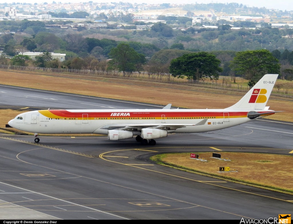 EC-GLE - Airbus A340-313 - Iberia