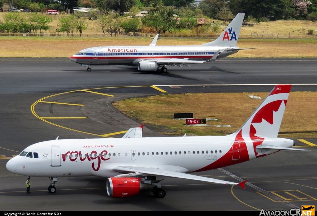 C-FYJH - Airbus A319-114 - Air Canada Rouge