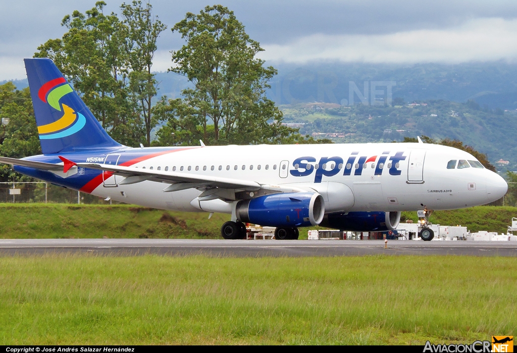 N515NK - Airbus A319-132 - Spirit