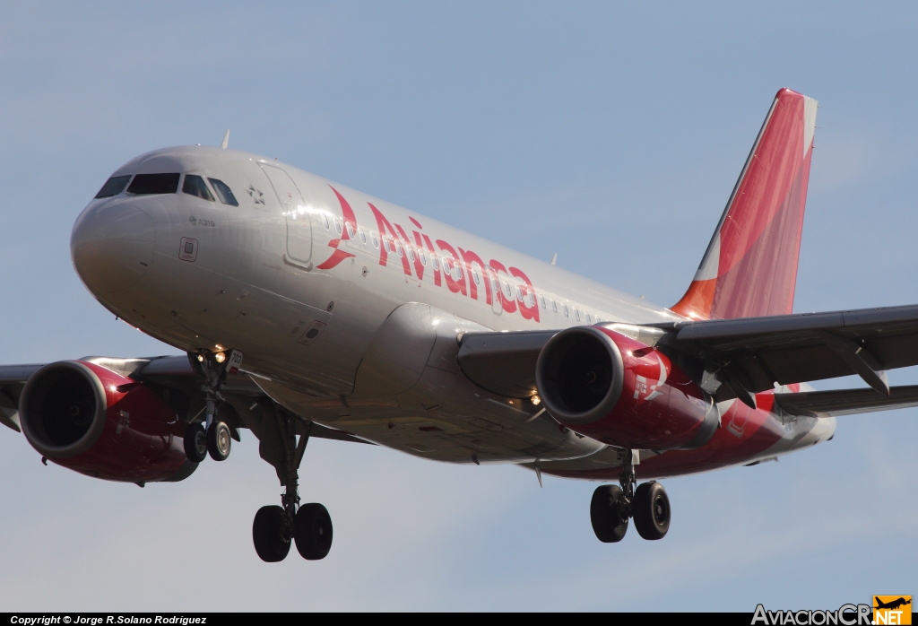 N703AV - Airbus A319-132 - Avianca