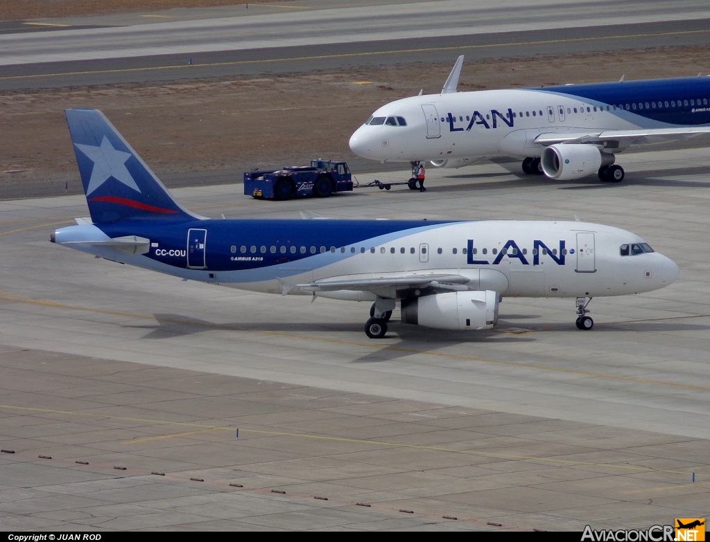 CC-COU - Airbus A319-132 - LAN Chile