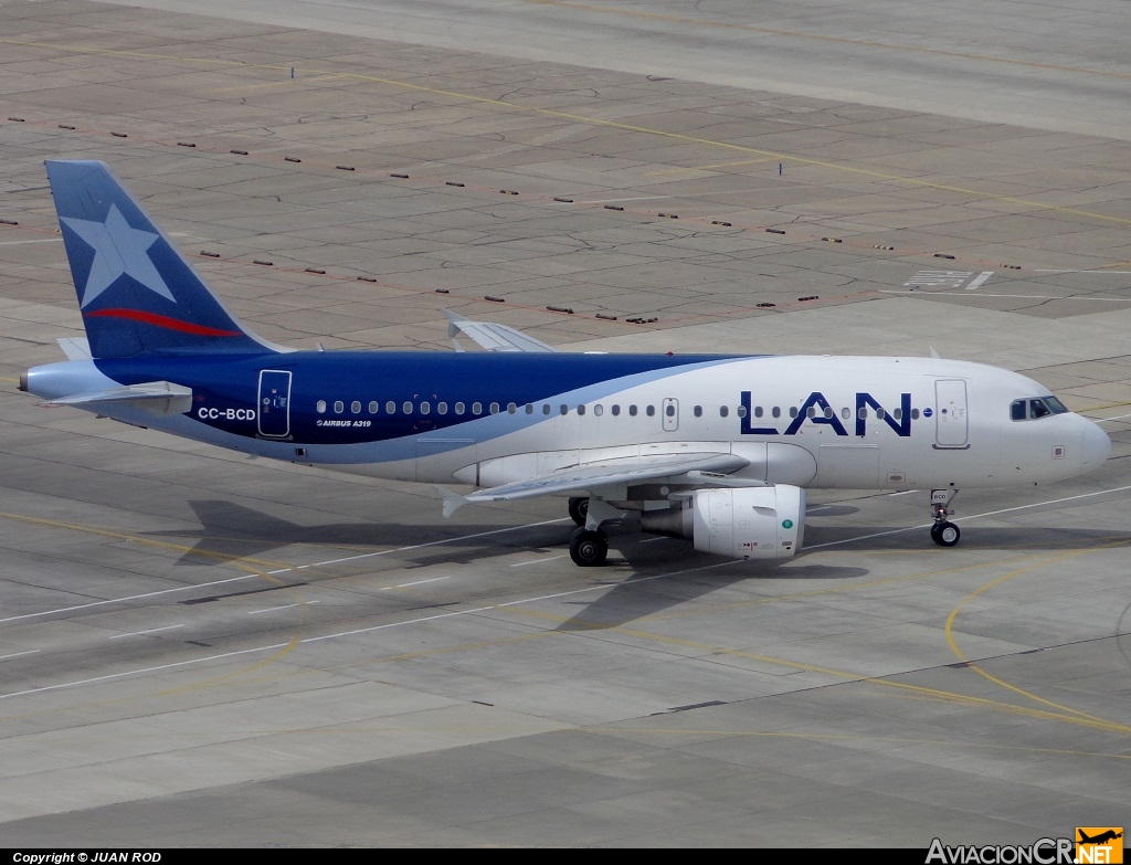 CC-BCD - Airbus A319-112 - LAN Airlines