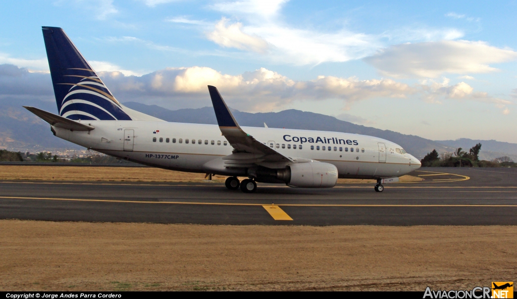 HP-1377CMP - Boeing 737-7V3 - Copa Airlines