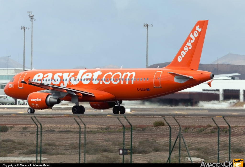 G-EZUI - Airbus A320-214 - EasyJet Airline