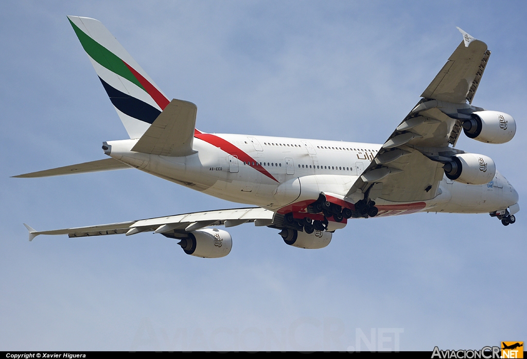 A6-EED - Airbus A380-861 - Emirates