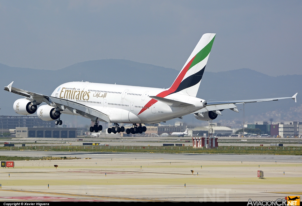 A6-EDV - Airbus A380-861  - Emirates
