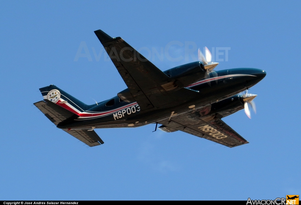 MSP003 - Piper PA-31-350 Chieftain - Ministerio de Seguridad Pública - Costa Rica