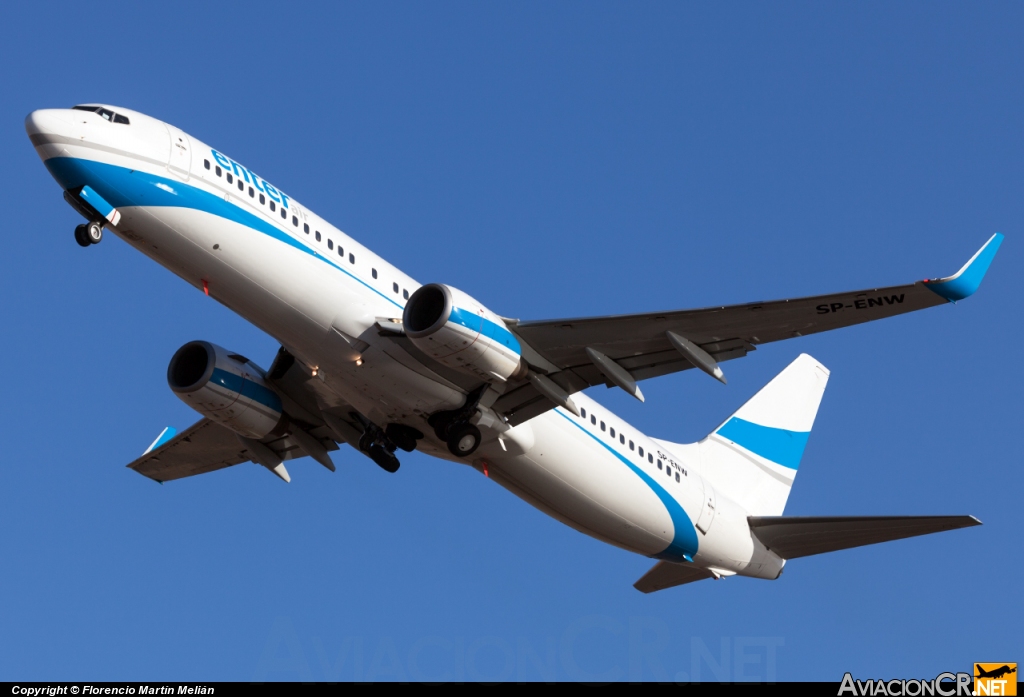 SP-ENW - Boeing 737-86J - Enter Air