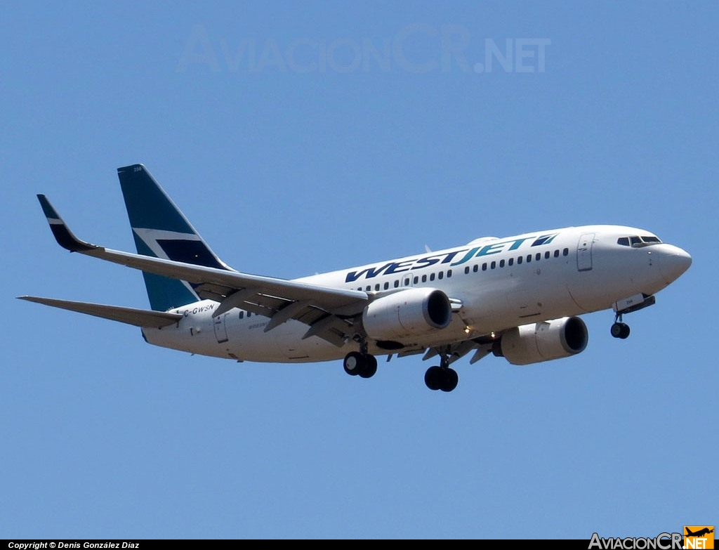 C-GWSN - Boeing 737-7CT - Westjet