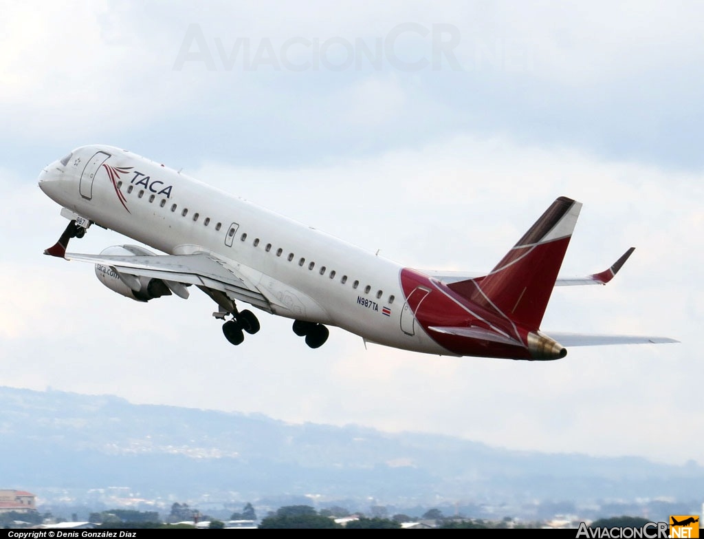 N987TA - Embraer 190-100IGW - TACA