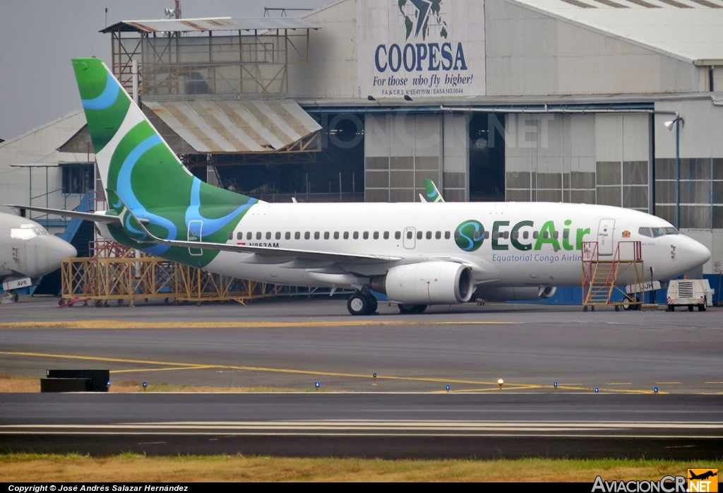N853AM - Boeing 737-752 - EC Air. Ecuatorial Congo Airlines.