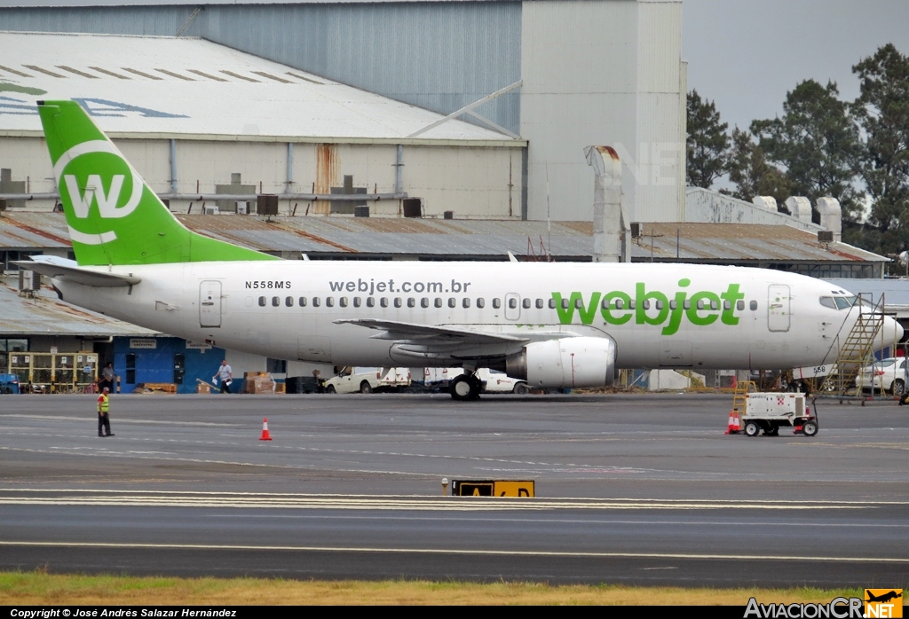 N558MS - Boeing 737-36N - Webjet Linhas Aéreas