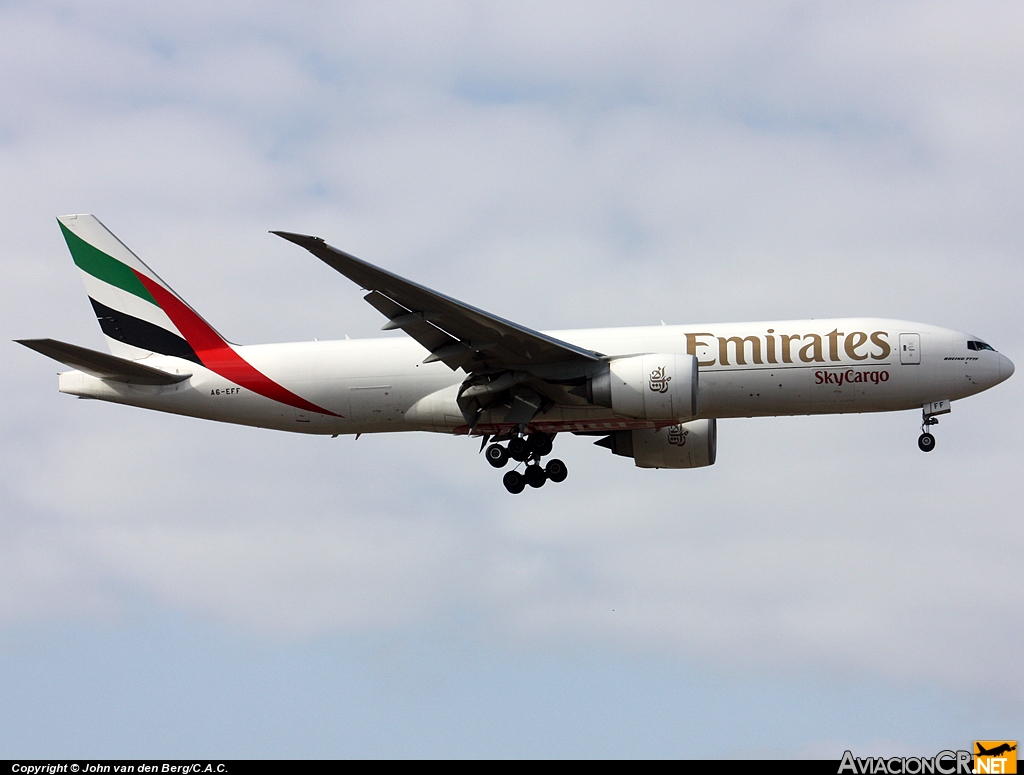 A6-EFF - Boeing 777-F1H - Emirates SkyCargo