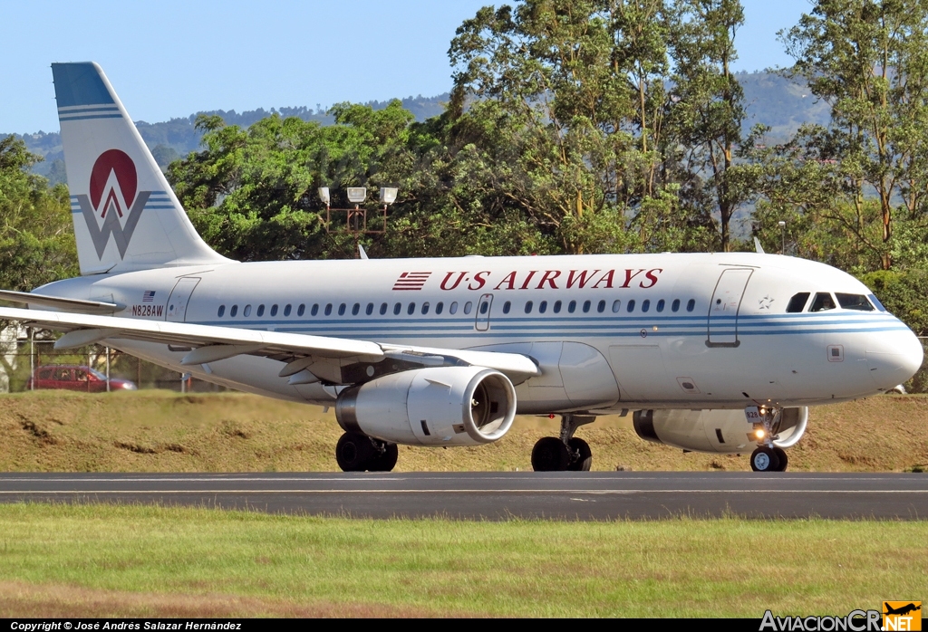N828AW - Airbus A319-132 - US Airways