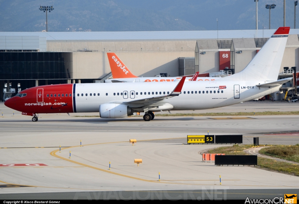 LN-DYX - Boeing 737-8JP - Norwegian Air Shuttle